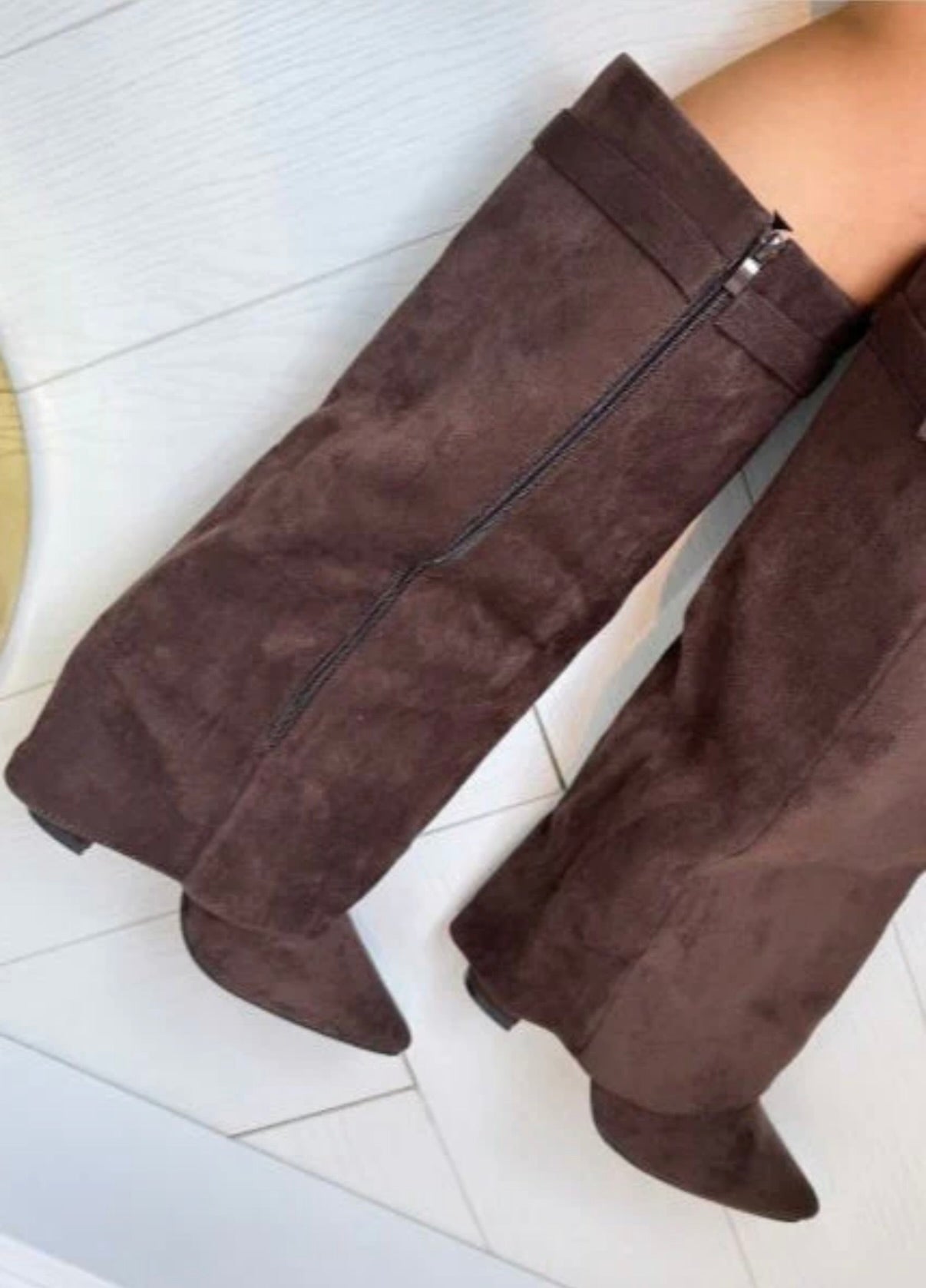 Wide-Leg Shark Boots
